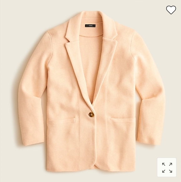 Jcrew Cecile relaxed sweater-blazer - Picture 4 of 4